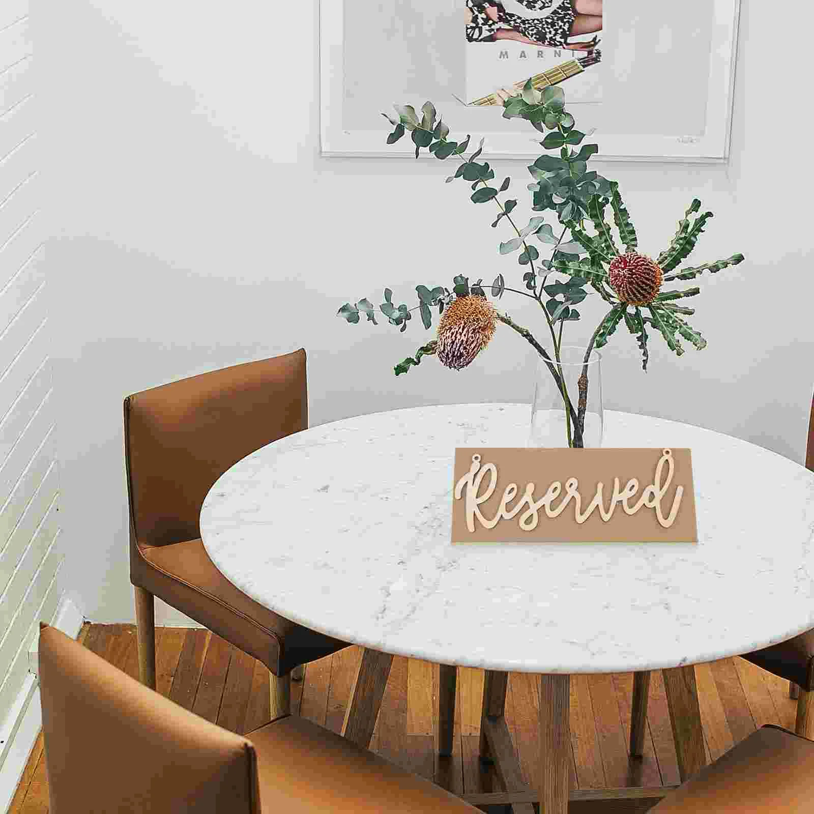 

Reserved Signs Table Wedding Sign Seating Chairhanging Wood Woodenrusticmetal Restaurant Setting Place Tent Elegant Entrance