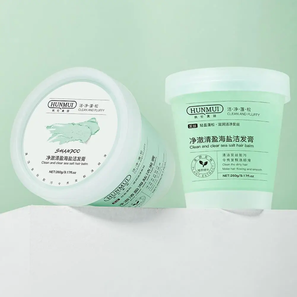 Hair Shampoo Mini Hair Repair Shampoo Damage-free Beauty Accessory  Useful Clear Sea Salt Hair Balm