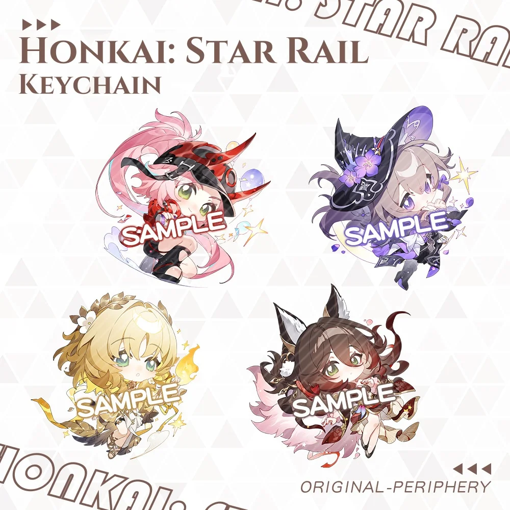 Фото Новый Honkai: Star Rail Game The Herta Aglaea кулон брелок милый мультфильм аниме брелок рюкзак ювелирные изделия косплей подарочный значок №1