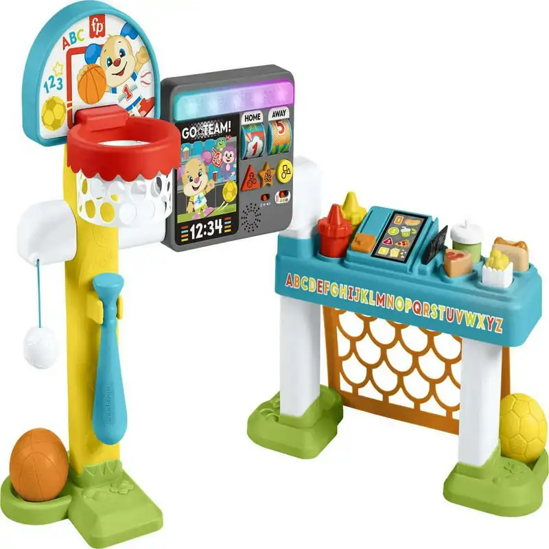 

& Learn 4-in-1 Experience Sports Activity Center & Toddler Learning Toy