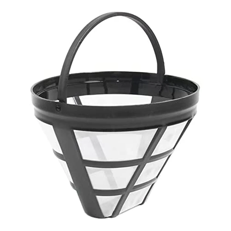 

4Pack No.4 Reusable Coffee Maker Basket Filter For Cuisinart Ninja Filters, Fit Most 8-12 Cup Basket Drip Coffee Machine