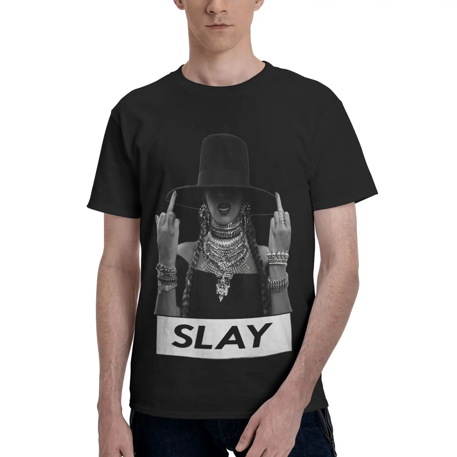 

Футболка Beyonce I Slay с обложкой альбома 131E, Мужская футболка, Мужская футболка оверсайз, Женская Мужская футболка, Мужская футболка с аниме, муж...