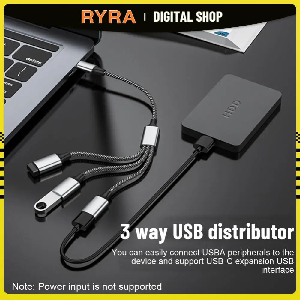 

Док-станция RYRA USB Type-C, 480 Мбит/с