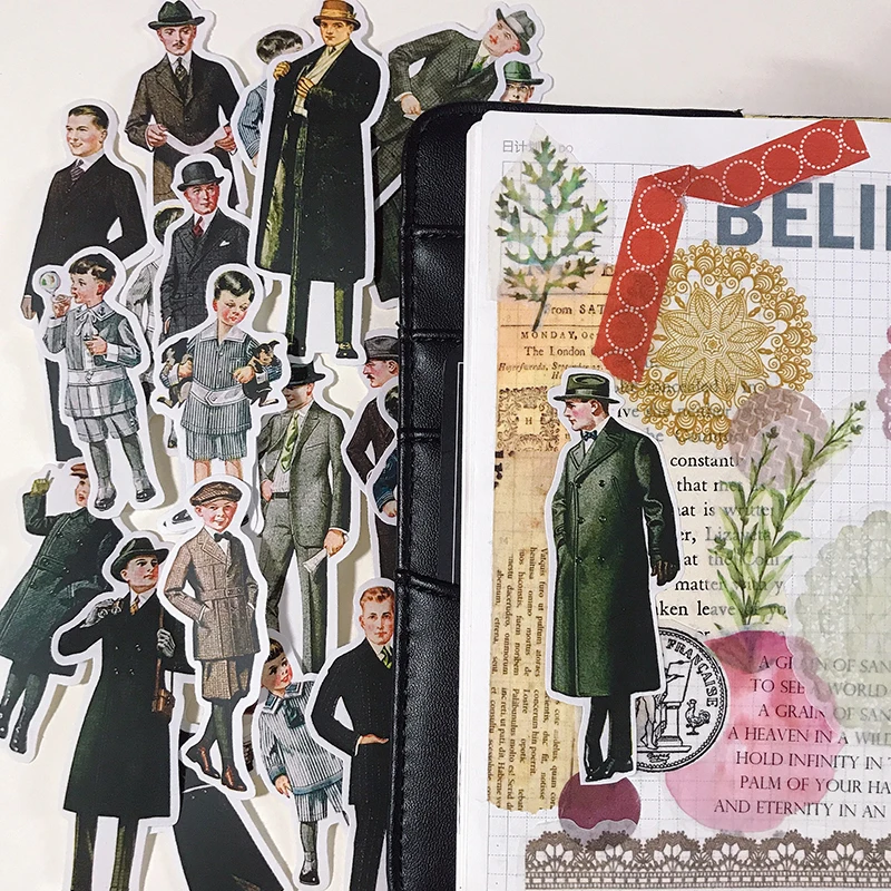 

БЛИНГИРД, винтажные стикеры, 25 шт.