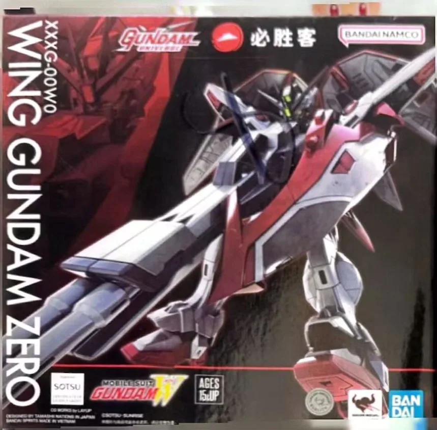 Фото Набор фигурок Bandai Gundam Universe: Epyon и Wing Zero, мобильные костюмы Gundam Wing, аниме-коллекция, подарки для хобби №3