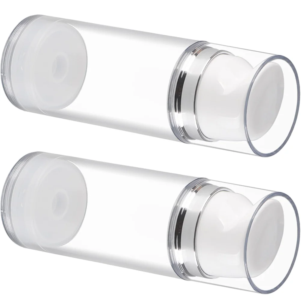 

2 Pcs Lotion Squeeze Bottle Travel Containers Liquids Portable As Pressing Type