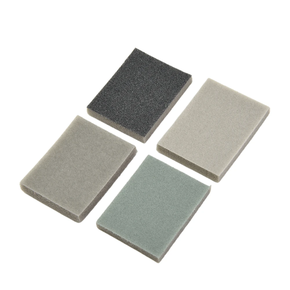 

40pcs/Set Sponge Sandpaper Sanding Abrasive Disc Wet & Dry Polishing Tool 3*4CM Packaging Boxes With Sponge Inside Rectangle