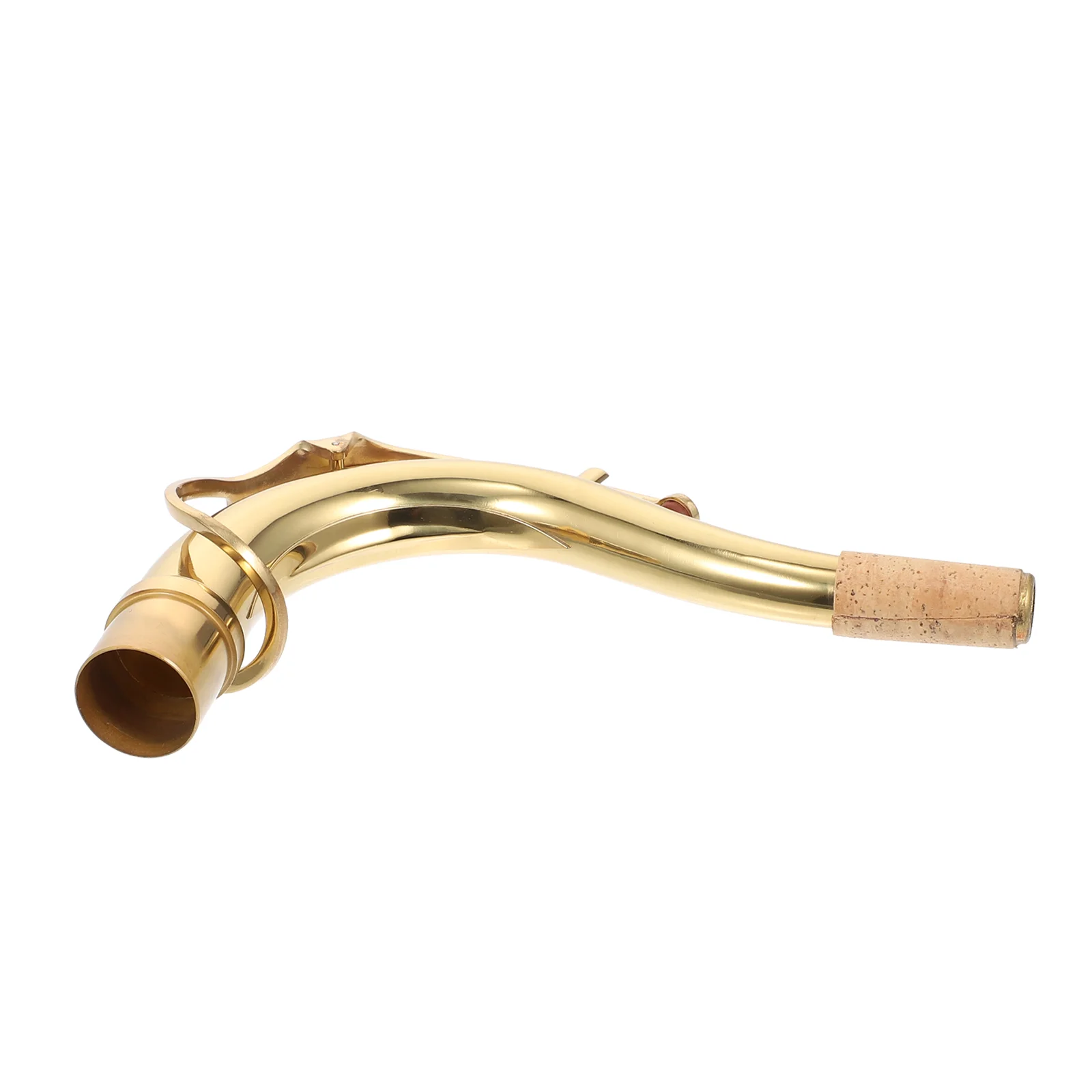 

1pc Brass Saxophone Bending Neck Sound Changing Tube Premium Saxophone Accessory (Golden)