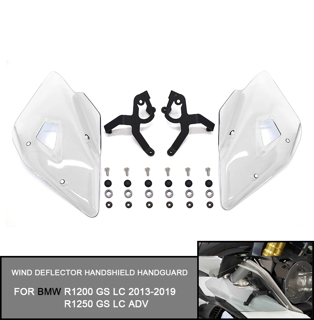 

Motorcycle Shroud Windshield Windscreen Wind Deflector HandShield Handguard FOR BMW R1200GS LC R 1200 GS R1250GS ADV LC Wind