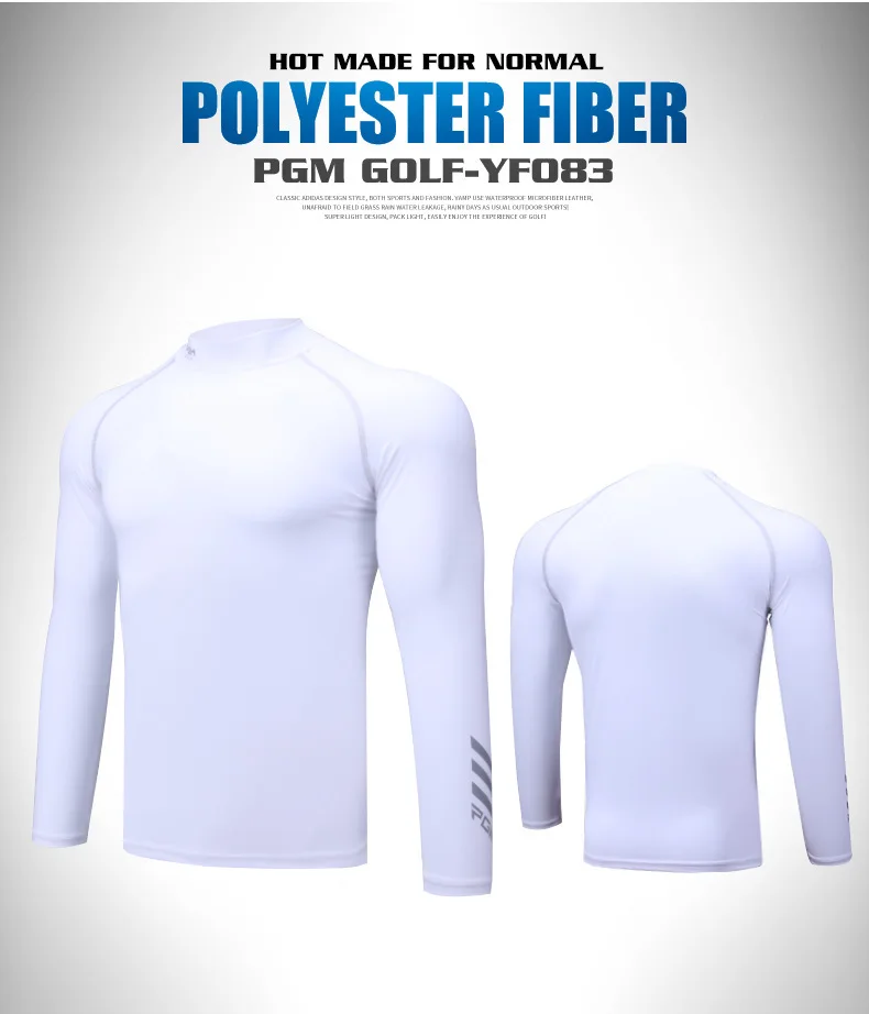 

PGM golf men's summer men's top men's ice silk long-sleeved clothes quick-drying and breathable new