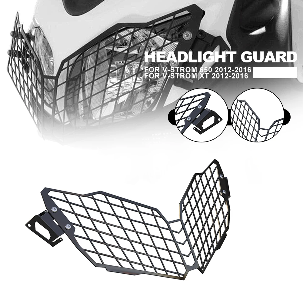 

Motorcycle Accessories Headlight Guard Protection Cover for SUZUKIV-STROM 650 XT 2012-2016 V-Strom XT 2012 2013 2014 2015 2016