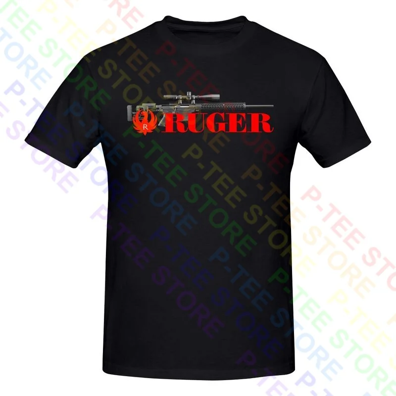 Рубашка Sturm Ruger & Co с логотипом болт-экшн рубашка футболка Vtg ежедневный винтажный удобный