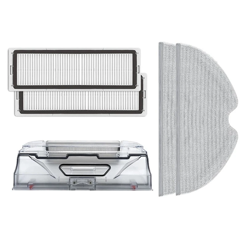 

For Xiaomi Mijia 1C STYTJ01ZHM Robot Vacuum Cleaner Parts Dust Box HEPA Filter Mop Cleaning Tool Replacement Accessories