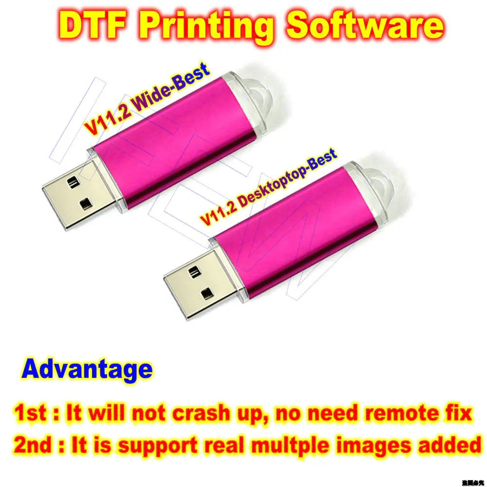 DTF 11 2 Ver UV DTG печать V11.2 RIP комплект программного обеспечения для Epson A3 A4 A2 принтер