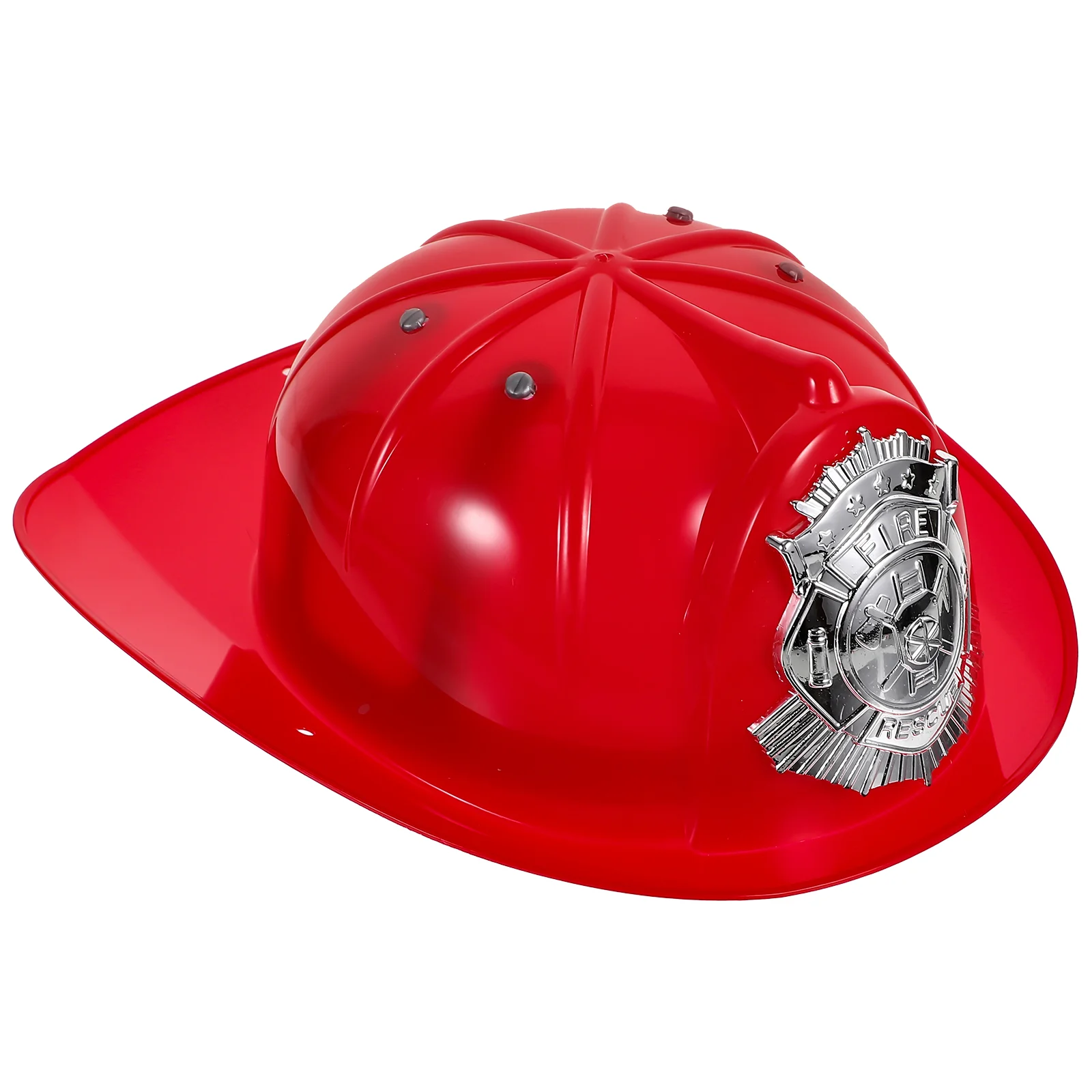 

1PC Kids Fire Safety Hat Toy Plastic Role Play Safety Toy Cosplay Performance Props Plastic Environmental Clothing