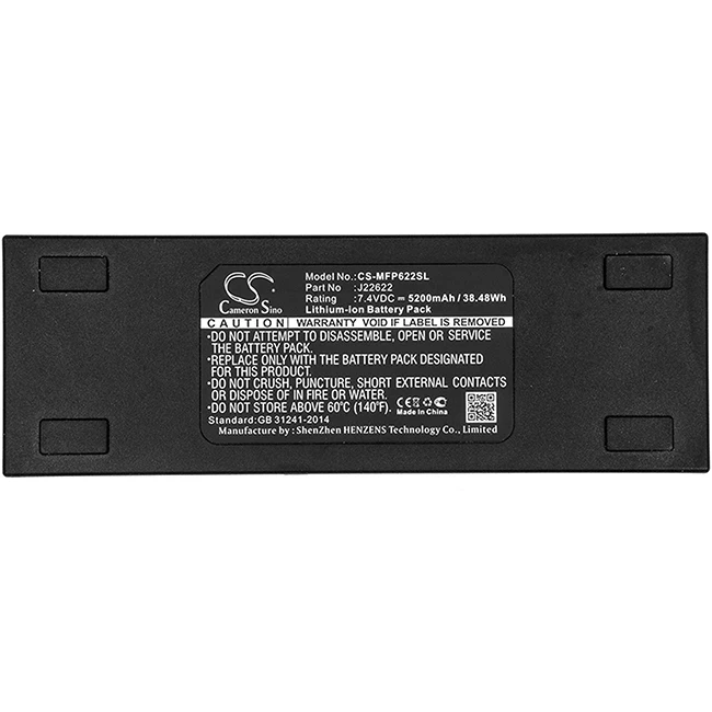 

Cameron Sino 5200mAh Battery For Mackie FreePlay FreePlay Portable PA system J22622