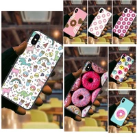 big soft tpu phone skin banana fries donuts for iphone 13 12 11 pro max 6 x 8 6s 7 plus xs xr mini 5s se 7p 6p