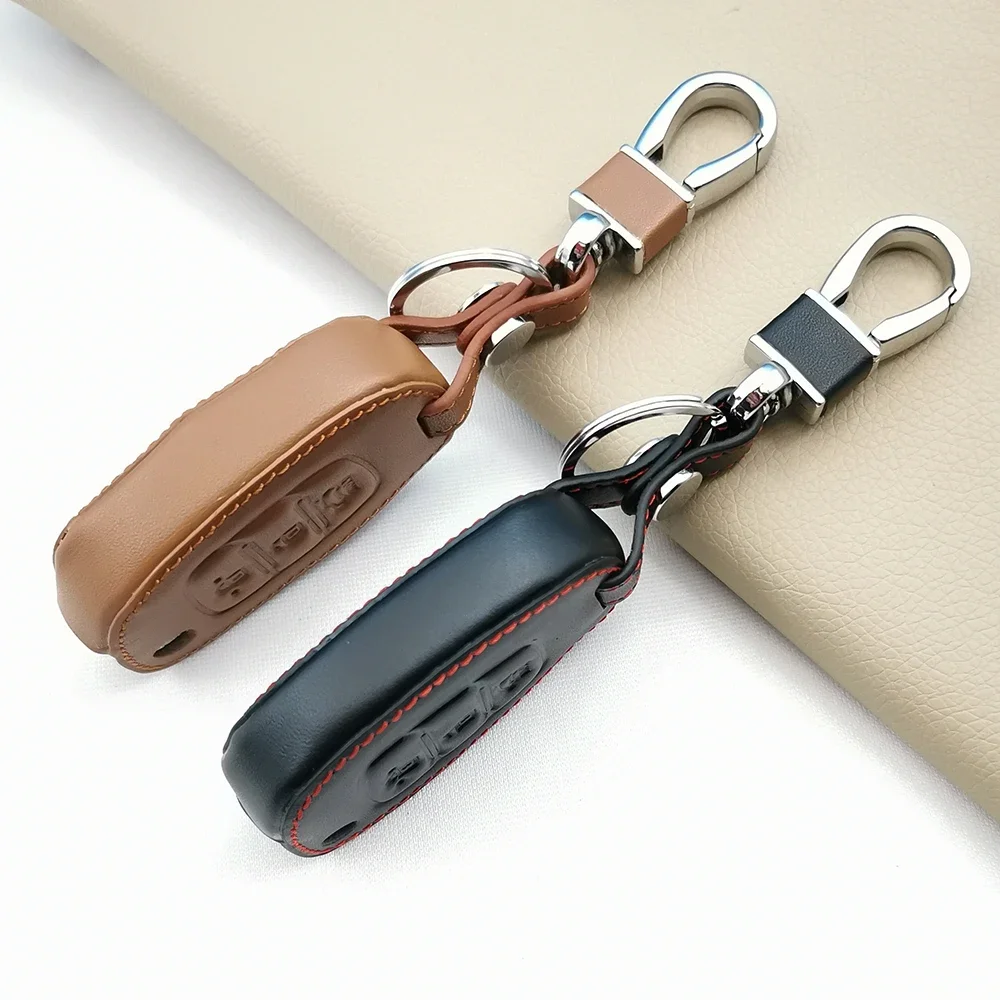 2022 новый стильный кожаный чехол для ключа раньше Hyundai Creta I10 I20 Tucson Elantra Santa Fe 2016-2018