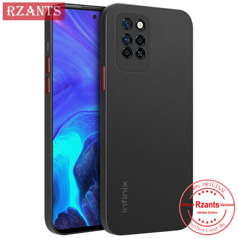 rzants for infinix note 10 pro soft case uu thinmatte ultra thin translucent anti fingerprint phone casing free global shipping