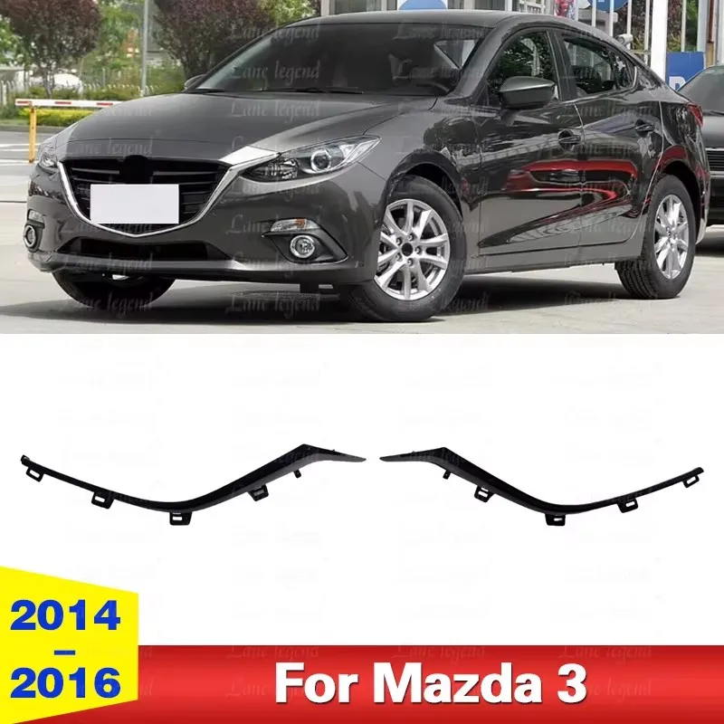 

Для Mazda 3 2014-2016 гг., накладка на решетку автомобиля, передний бампер, полнозвездные гоночные грили, черный Mazda 3 Refit M3, сменный стиль