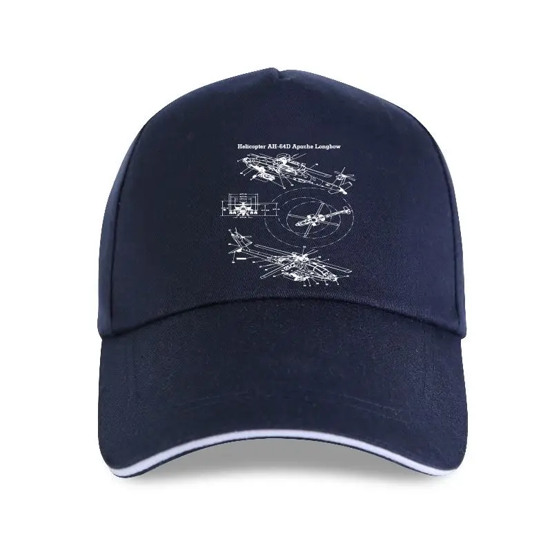 

Новая Кепка вертолет Апачи Longbow Мужская бейсболка с патентным принтом