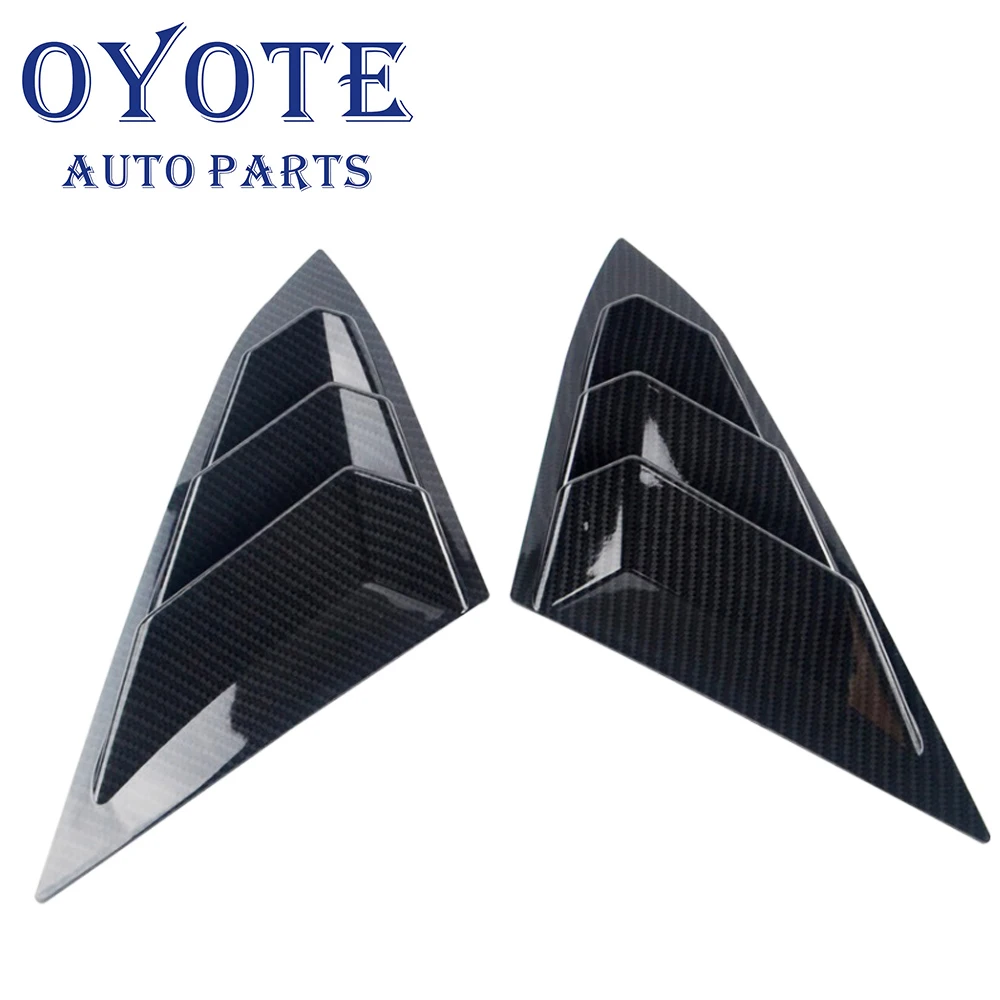 

OYOTE Rear Quarter Panel Rear Side Window Louvers For Honda Civic 2016-2020
