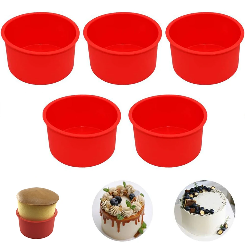 

Силиконовая форма для торта 4 дюйма