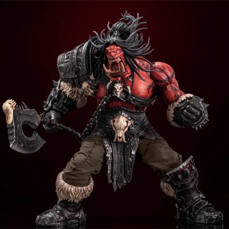Фото В наличии: Фигурка-модель Tribe Warchief Gro Marsh Hellscream 1/10, коллекционная игрушка, подарок, украшение для рабочего стола №5