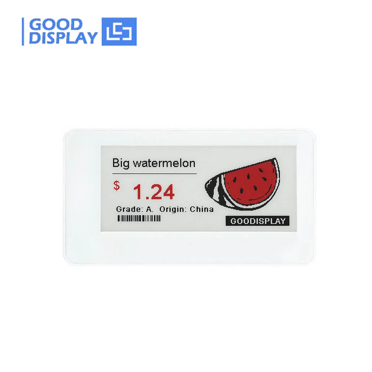 

GooDisplay Wireless 2.9 Inch Electronic NFC E-Ink Display Label