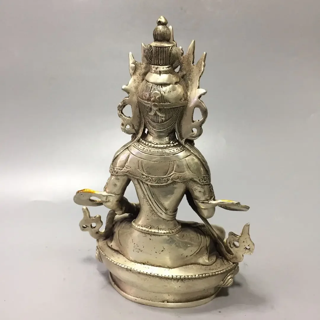 Новая античная бронзовая антикварная коллекция Сострадание Мудрость Пуксиан