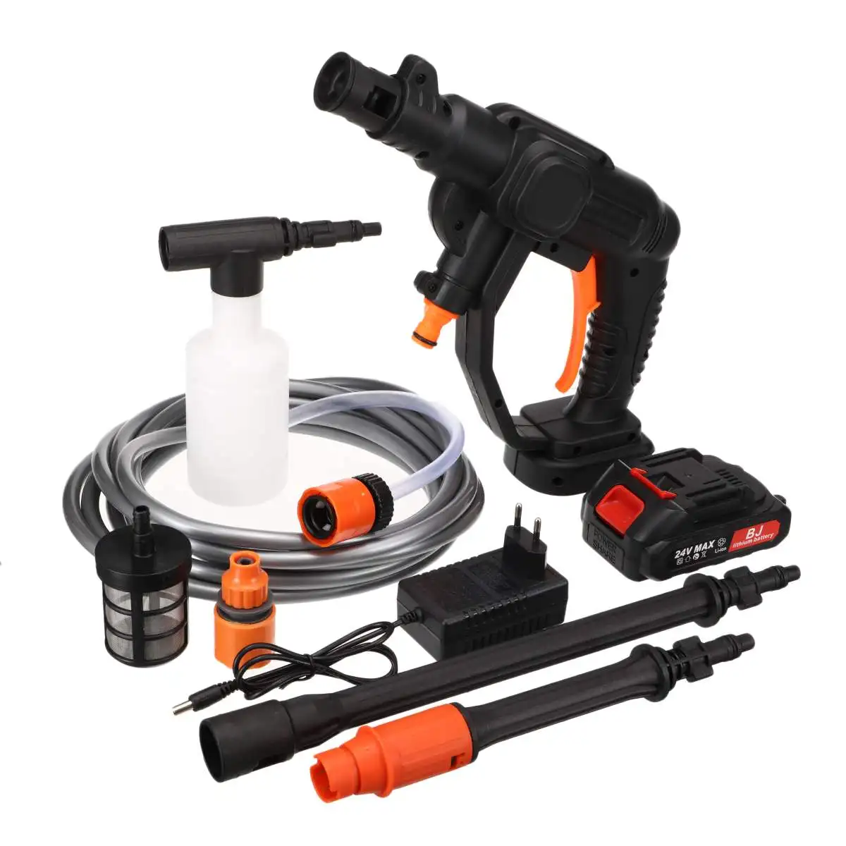 Беспроводной пистолет-распылитель для мойки автомобилей портативный