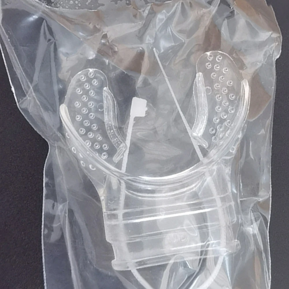 

Part Mouthpiece Transparent Soft Comfortable Food Grade Mouthpiece Odorless Regulator Silicone Material Snorkel