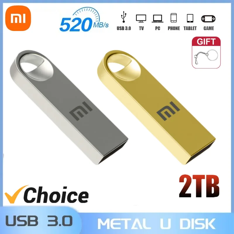 Новый USB 3.0 TYPE-C USB-флеш-накопитель Xiaomi флэш-накопитель 3 0 Гб 512 ГБ 256 64 1 ТБ USB-Флешка 2
