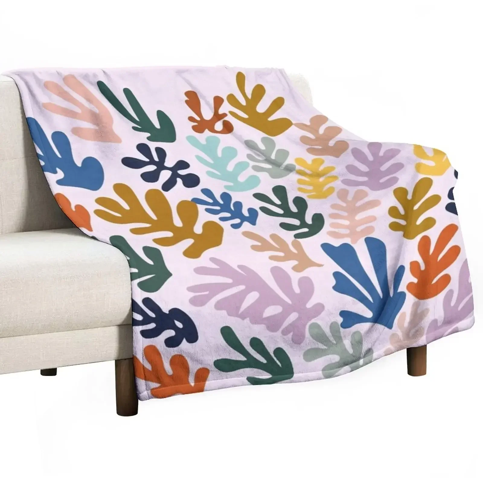 Matisse Papiers decoupes Плед Спальный мешок Одеяла для ребенка на диван Роскошные одеяла