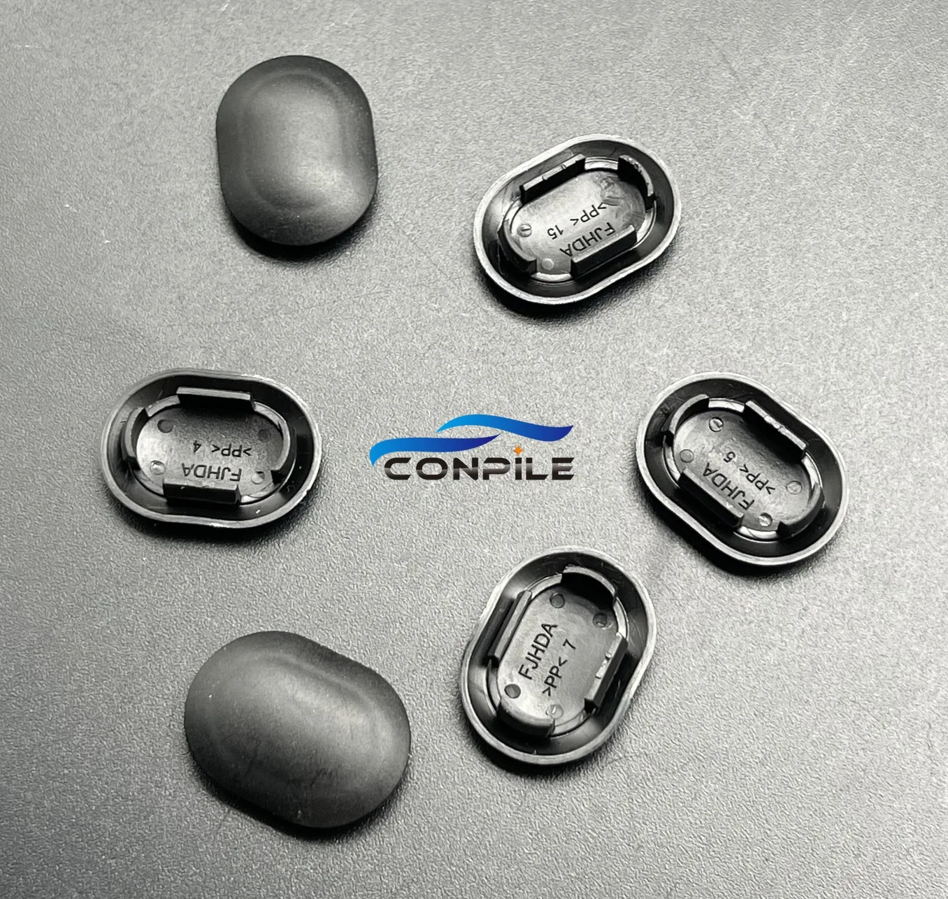 

6 шт. для Ford Focus Edge Kuga Fiesta eco sport дверной стопор маленькая крышка блокирующая крышка черная крышка