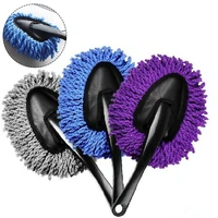 car duster mop wash wax tow microfiber dust cleaning brush dust removal car detailing cleaning tool