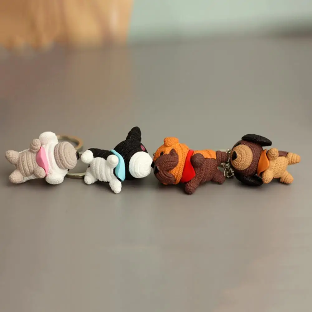 Экологичный модный брелок-талисман в виде собаки восхитительный брелок для