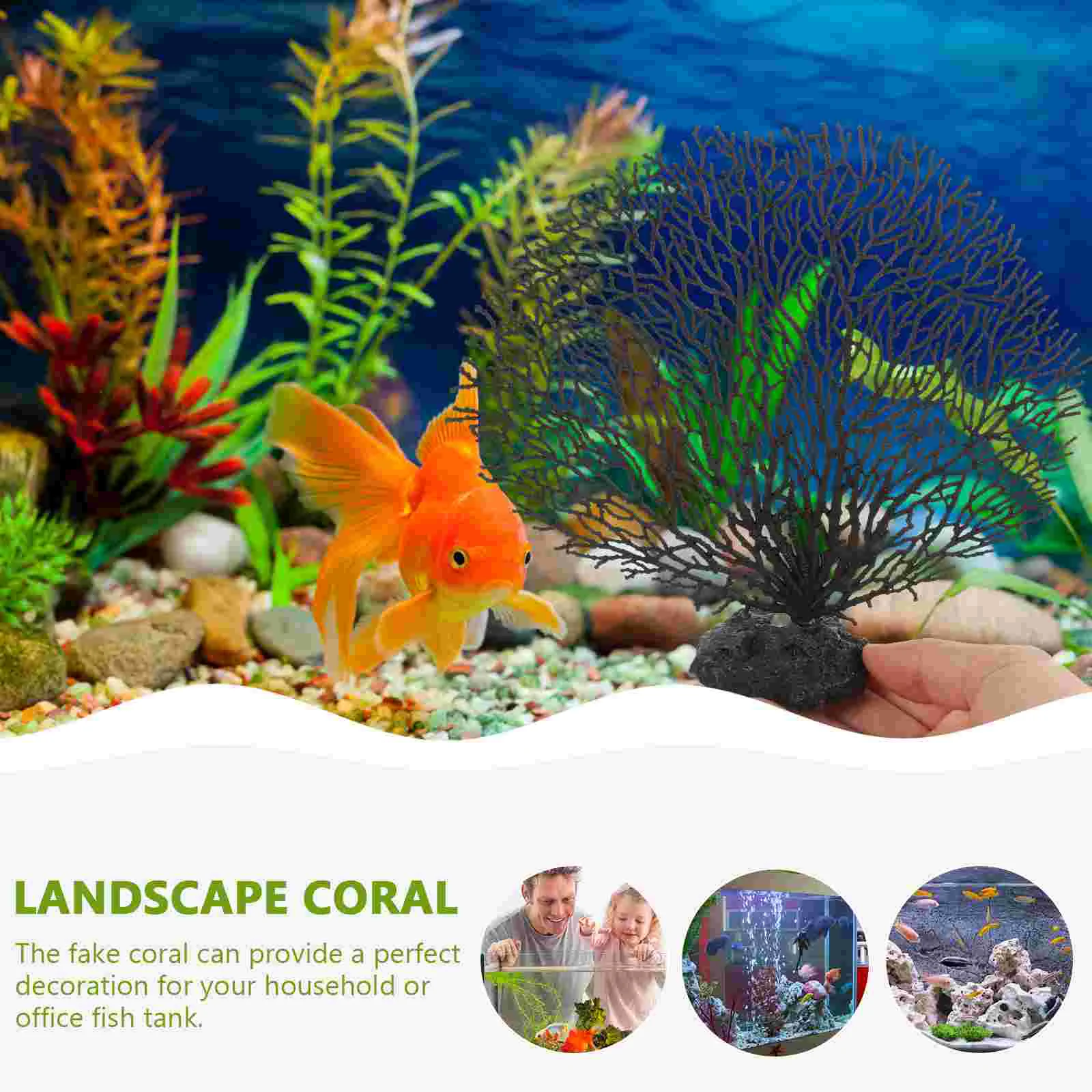 Декоративная Искусственная Коралловая Стена Креативный Аквариумный Пейзаж Для