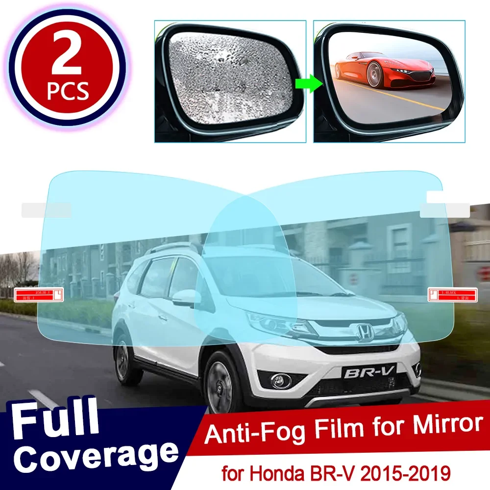 

for Honda BR-V Full Cover Anti Fog Film Rearview Mirror Clear Films Car Accessories Stickers BRV BR V 2015 2016 2017 2018 2019