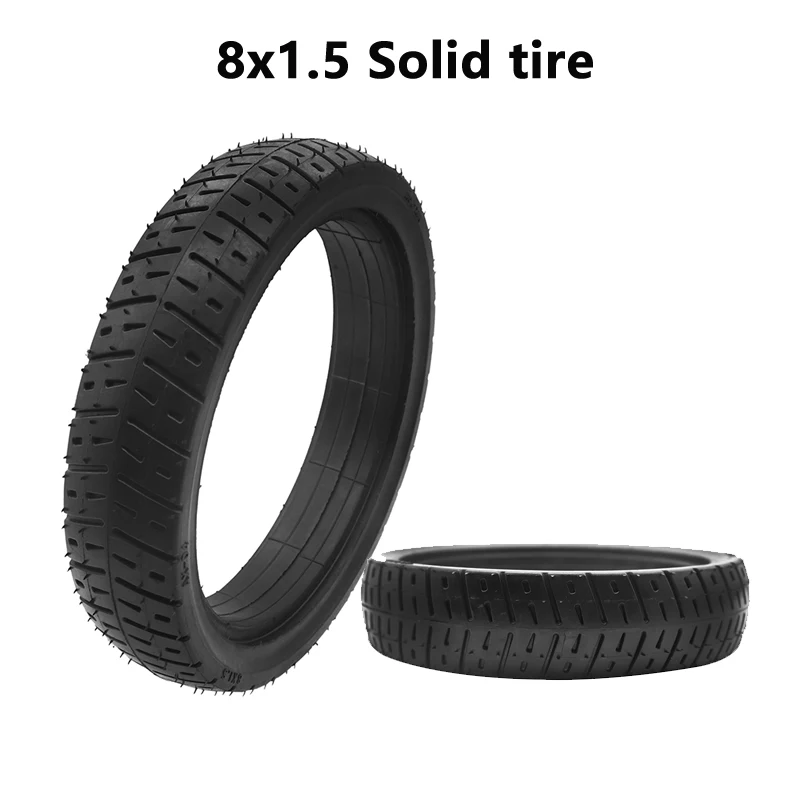 

8x1.5solid tire suitable for 8-inch ultra-thin brushless wheel motor wheel replacement tire 8 "DIY Electric skirting scooter