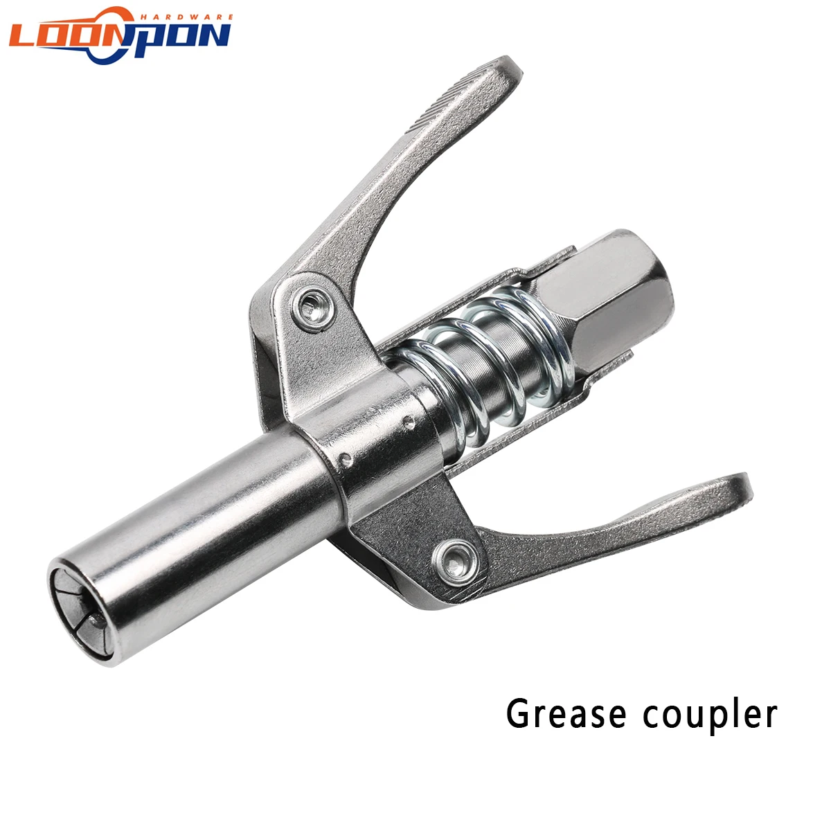 

Grease Gun Coupler High Pressure Grease Coupler NPTI/8 10000PSI Quick Lock On Release Grease Gun Tip