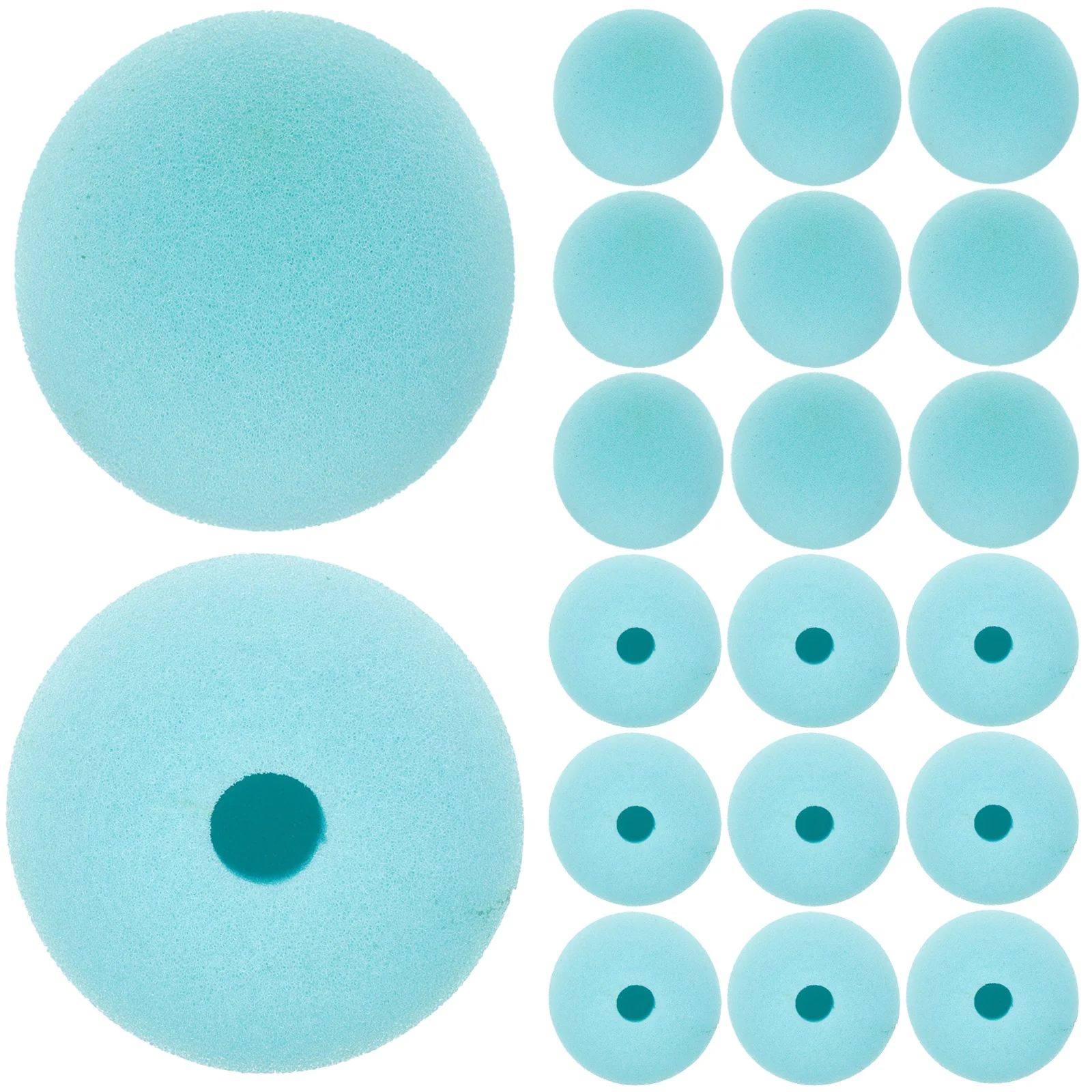 

20 Pcs Cosplay Clown Prop Carnival Sponge Nose Replaceable Kids Halloween Costume Dress Costumes Portable Classic Party