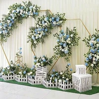 birthday party balloons billboard stand welcome sign backdrops outdoor lawn wedding floral arch flower bouquet holder