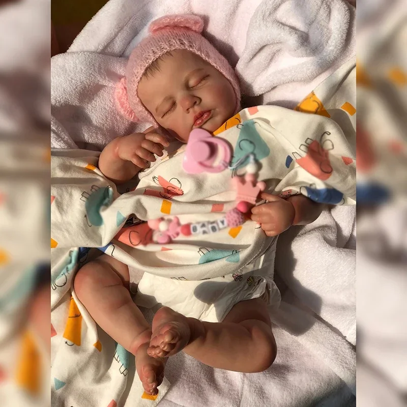 Кукла для новорожденных ручной работы Реалистичная Спящая кукла-реборн Loulou
