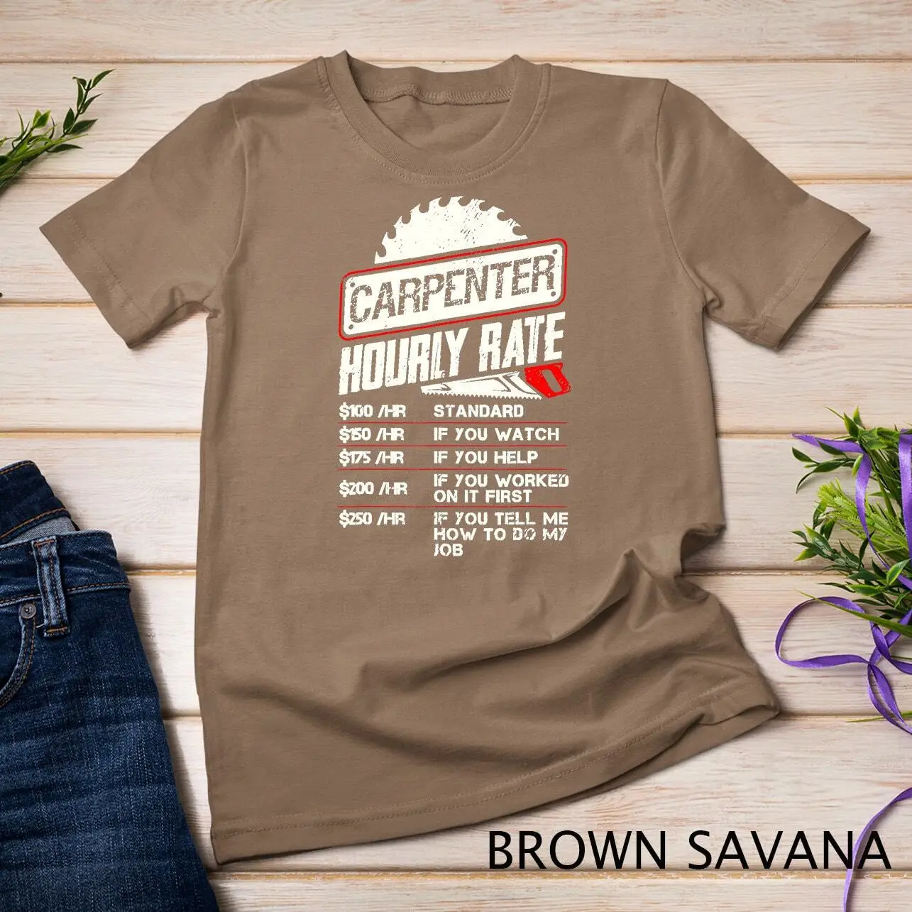 Плотник ежечасная скорость смешная Деревообработка для плотников Футболка пот