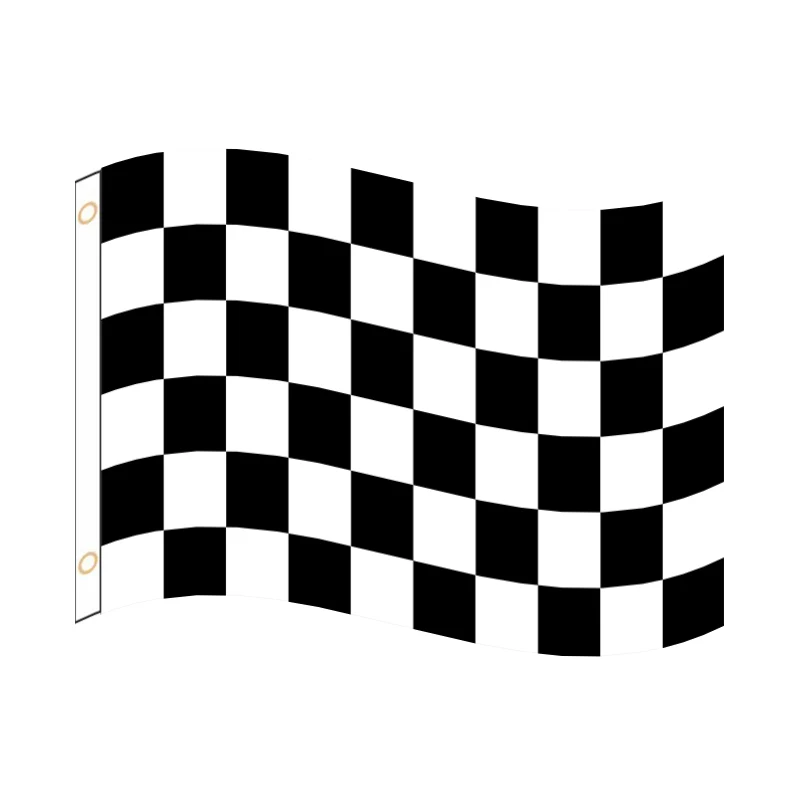 

black and white plaid Flag Banner 2ft*3ft 3ft*5ft