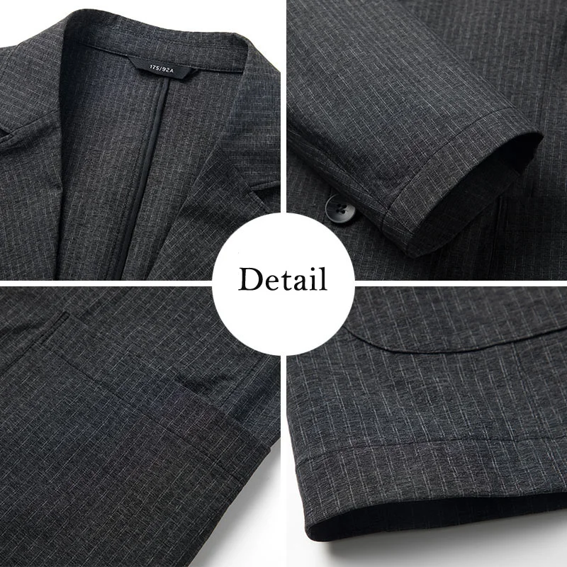 Блейзер Мужской Свободного Покроя деловой зеленый повседневный жакет роскошный