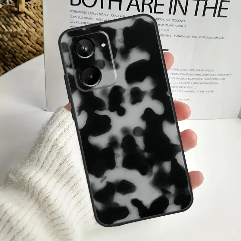 Черепаховый рисунок рандомный для Realme 9 10 11 12 Pro Plus GT5 GT Neo5 C21Y C25s C30 C31 C33 C35 C51 C53 C55 C67