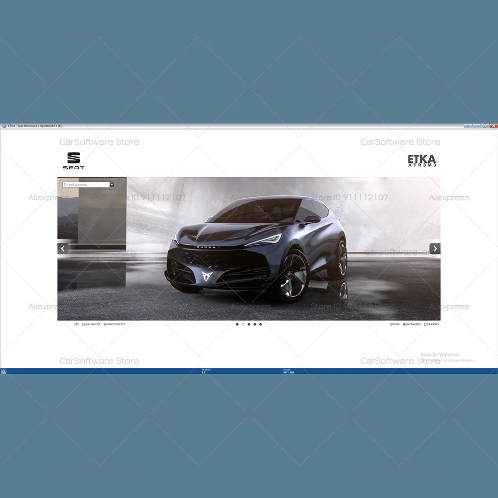 Фото Каталог электронных запчастей до 2020 лет E T/K 8 .2 Hot для VW + AU DI + SE AT + SKO DA Поддержка автомобилей 2020 Групповые транспортные средства №4