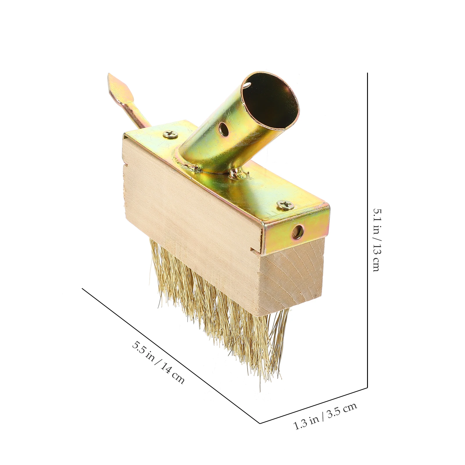 Инструмент для удаления трещин из стали 2 шт. инструмент во дворе щетка с